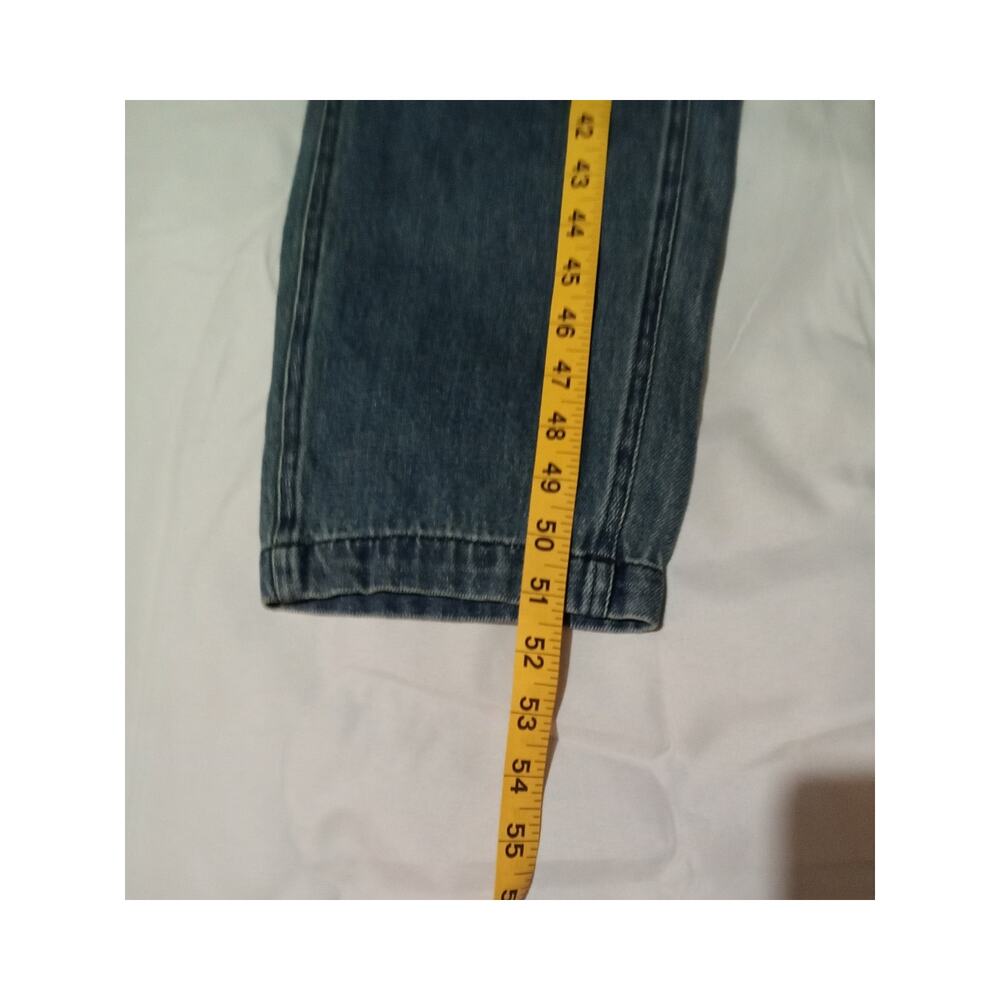 Brixton Costa Two Tone Oversized Denim Overalls Relaxed Fit Casual Size XS - Picture 6 of 14